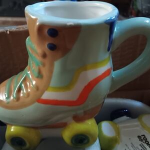 Colorful Roller Skate Mug